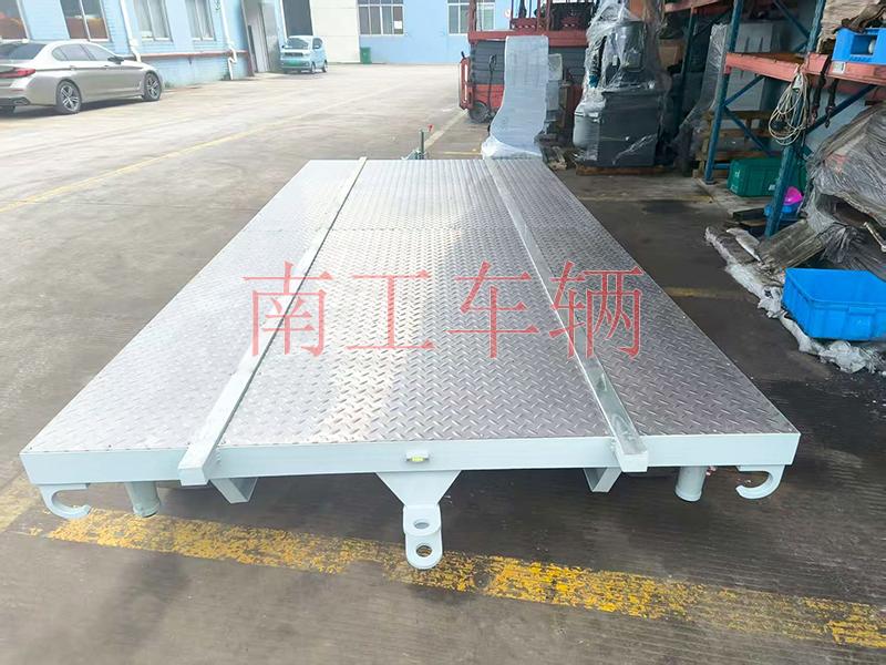 牽引平板拖車 艏段舯段艉段用工業平板拖車